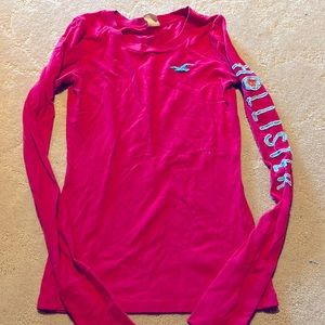 Hollister Pink Long Sleeve